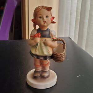 Vintage Hummel "Sister" girl with basket